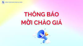 Thông báo mời chào giá dụng cụ thực hành dinh dưỡng phục vụ triển khai mô  hình chăm sóc dinh dưỡng trong 1000 ngày đầu đời năm 2025